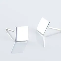 Histoire D'Or Boucles D'oreilles Puces Calia Argent Blanc -Boucles d'oreilles pendantes Soldes Boutique FAOFBW00PQ view2