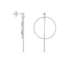 Histoire D'Or Boucles D'oreilles Pendantes Enissa Argent Blanc 7 Histoire D'Or Boucles D'oreilles Pendantes Enissa Argent Blanc -Boucles d'oreilles pendantes Soldes Boutique FAOFBW00PX view2