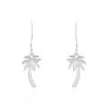 Histoire D'Or Boucles D'oreilles Pendantes Loona Argent Blanc