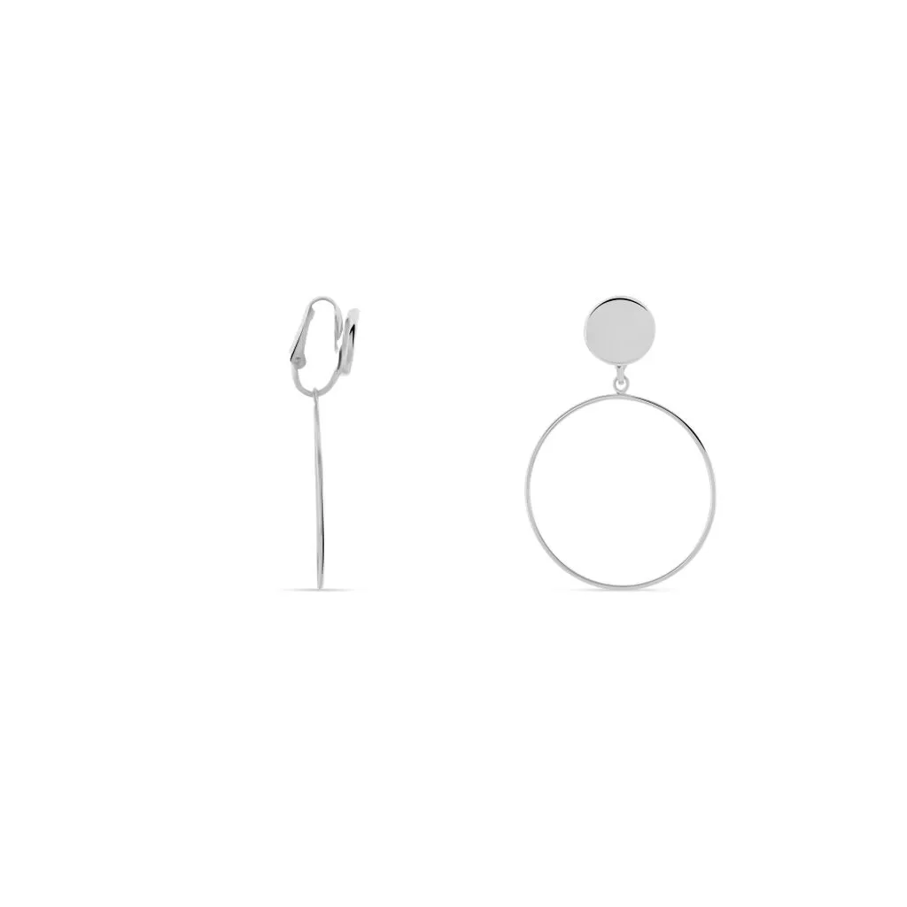 Histoire D'Or Boucles D'oreilles Pendantes Misao Argent Blanc 2 Histoire D'Or Boucles D'oreilles Pendantes Misao Argent Blanc – Image 2