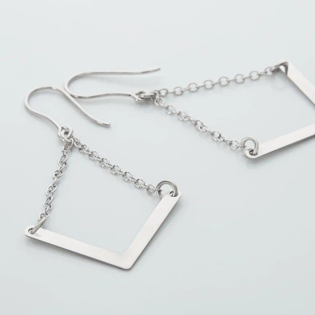 Histoire D'Or Boucles D'oreilles Argent Blanc Lakia 3 Histoire D'Or Boucles D'oreilles Argent Blanc Lakia – Image 3