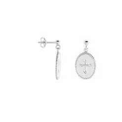 Histoire D'Or Boucles D'oreilles Pendantes Argent Gesse -Boucles d'oreilles pendantes Soldes Boutique FAOFBW011U view1