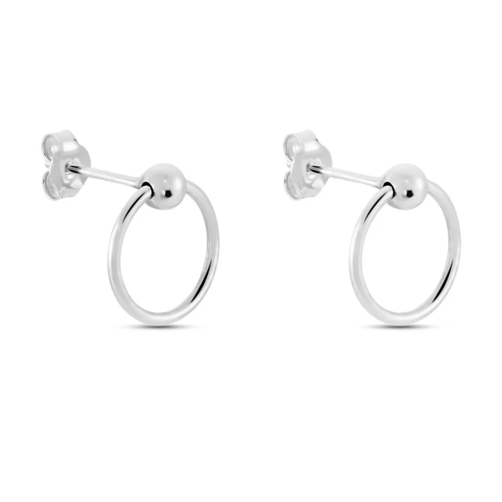 Histoire D'Or Boucles D'oreilles Pendantes Tatyanna Argent Blanc 2 Histoire D'Or Boucles D'oreilles Pendantes Tatyanna Argent Blanc – Image 2