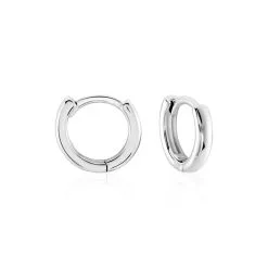 Histoire D'Or Créoles Argent Blanc Cokkie