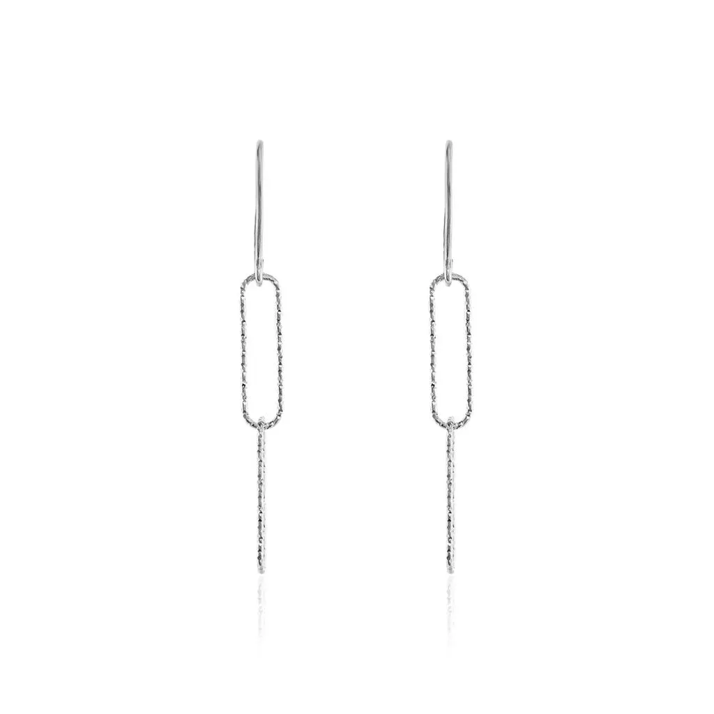 Histoire D'Or Boucles D'oreilles Pendantes Chiarina Argent Blanc 1 Histoire D'Or Boucles D'oreilles Pendantes Chiarina Argent Blanc