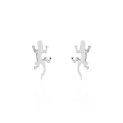 Histoire D'Or Boucles D'oreilles Puces Ivelyse Argent Blanc