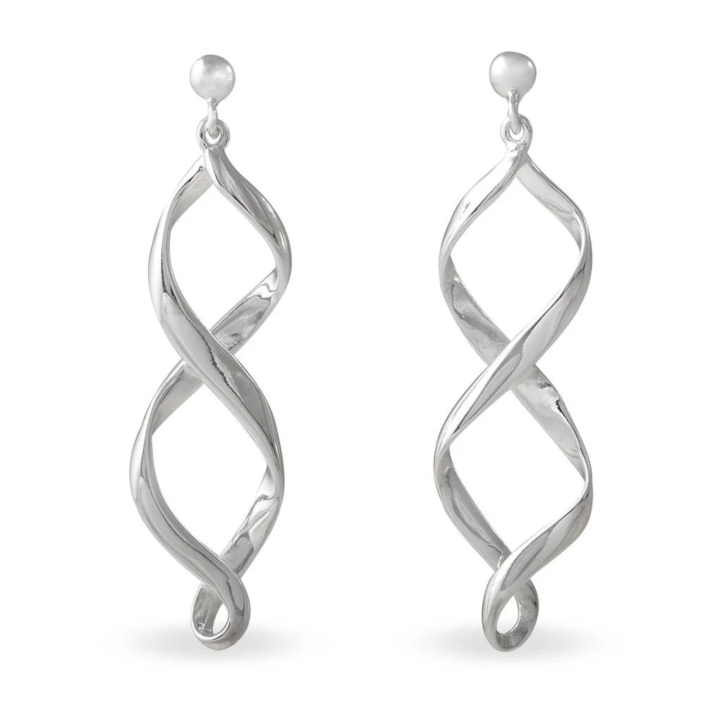 Histoire D'Or Boucles D'oreilles Pendantes Jolanda Argent Blanc 1 Histoire D'Or Boucles D'oreilles Pendantes Jolanda Argent Blanc