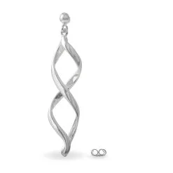 Histoire D'Or Boucles D'oreilles Pendantes Jolanda Argent Blanc 6 Histoire D'Or Boucles D'oreilles Pendantes Jolanda Argent Blanc -Boucles d'oreilles pendantes Soldes Boutique FAOFBW0757 view2