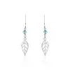Histoire D'Or Boucles D'oreilles Pendantes Angelika Argent Blanc Pierre De Synthese