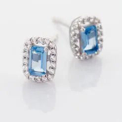 Histoire D'Or Boucles D'oreilles Puces Aladin Argent Blanc Oxyde De Zirconium 6 Histoire D'Or Boucles D'oreilles Puces Aladin Argent Blanc Oxyde De Zirconium -Boucles d'oreilles pendantes Soldes Boutique FAOFBZB179 view2