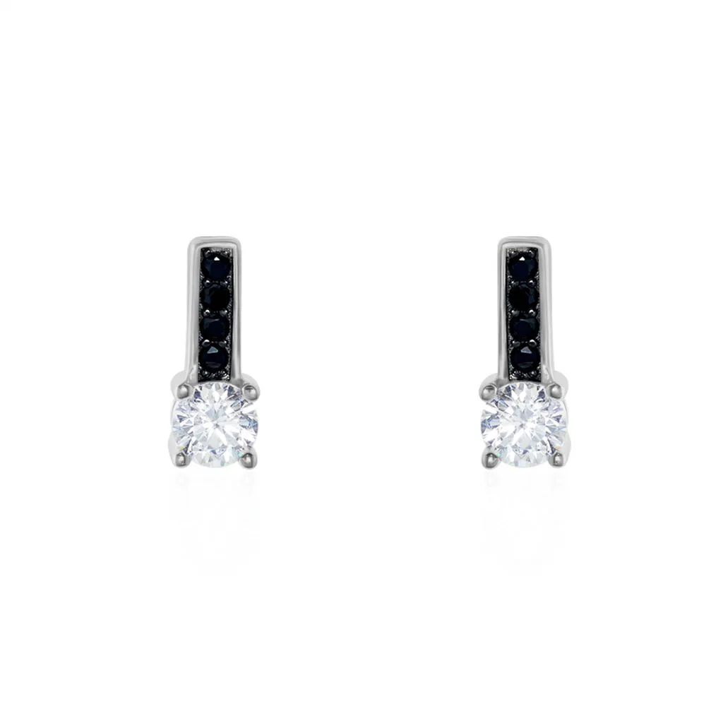 Histoire D'Or Boucles D'oreilles Puces Regilla Argent Oxyde De Zirconium 1 Histoire D'Or Boucles D'oreilles Puces Regilla Argent Oxyde De Zirconium