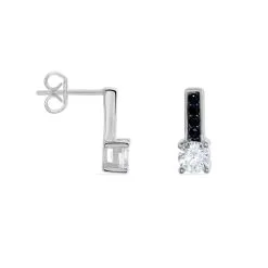 Histoire D'Or Boucles D'oreilles Puces Regilla Argent Oxyde De Zirconium 5 Histoire D'Or Boucles D'oreilles Puces Regilla Argent Oxyde De Zirconium -Boucles d'oreilles pendantes Soldes Boutique FAOFBZD295 view1