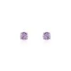 Histoire D'Or Boucles D'oreilles Puces Argent Blanc Dwight Oxydes De Zirconium