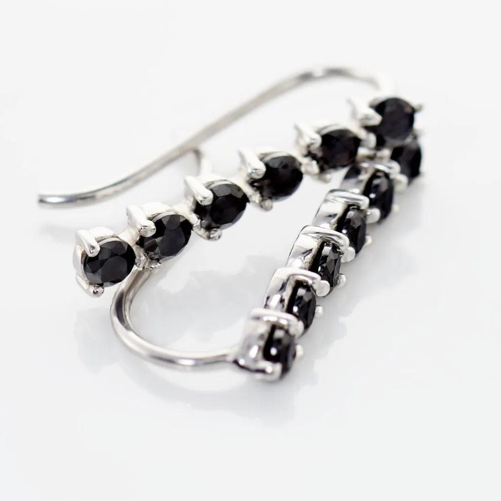 Histoire D'Or Bijoux D'oreilles Gastoun Argent Oxyde 3 Histoire D'Or Bijoux D'oreilles Gastoun Argent Oxyde – Image 3