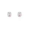 Histoire D'Or Boucles D'oreilles Puces Aladin Argent Blanc Oxyde De Zirconium