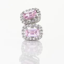 Histoire D'Or Boucles D'oreilles Puces Aladin Argent Blanc Oxyde De Zirconium 6 Histoire D'Or Boucles D'oreilles Puces Aladin Argent Blanc Oxyde De Zirconium -Boucles d'oreilles pendantes Soldes Boutique FAOFBZS054 view2