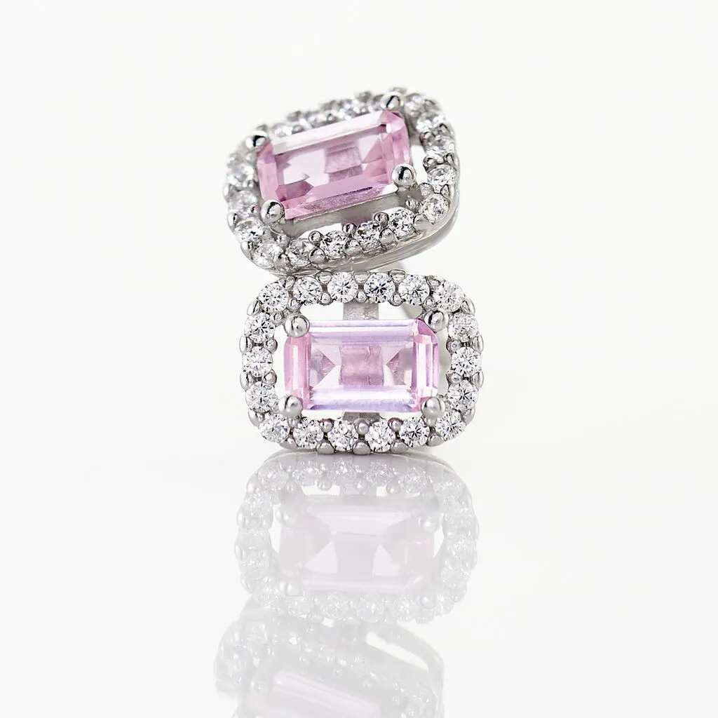 Histoire D'Or Boucles D'oreilles Puces Aladin Argent Blanc Oxyde De Zirconium 3 Histoire D'Or Boucles D'oreilles Puces Aladin Argent Blanc Oxyde De Zirconium – Image 3