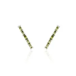 Histoire D'Or Bijoux D'oreilles Alexander Argent Blanc Oxyde De Zirconium