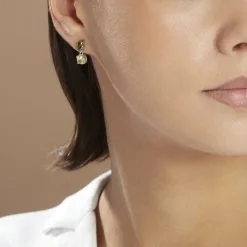 Histoire D'Or Boucles D'oreilles Pendantes Argent Blanc Brenna Oxydes De Zirconium -Boucles d'oreilles pendantes Soldes Boutique FAOFBZV117 model0