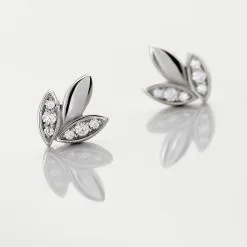 Histoire D'Or Boucles D'oreilles Puces Tihana Argent Blanc Oxyde De Zirconium 6 Histoire D'Or Boucles D'oreilles Puces Tihana Argent Blanc Oxyde De Zirconium -Boucles d'oreilles pendantes Soldes Boutique FAOFBZW15V view2