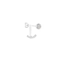 Histoire D'Or Bijoux D'oreilles Phybie Argent Blanc Oxyde De Zirconium 6 Histoire D'Or Bijoux D'oreilles Phybie Argent Blanc Oxyde De Zirconium -Boucles d'oreilles pendantes Soldes Boutique FAOFBZW1B2 view2