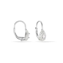 Histoire D'Or Boucles D'oreilles Pendantes Feyza Argent Blanc Oxyde De Zirconium -Boucles d'oreilles pendantes Soldes Boutique FAOFBZW1B3 view1
