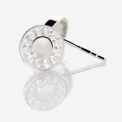 Histoire D'Or Boucles D'oreilles Puces Amory Argent Blanc Oxyde De Zirconium 6 Histoire D'Or Boucles D'oreilles Puces Amory Argent Blanc Oxyde De Zirconium -Boucles d'oreilles pendantes Soldes Boutique FAOFBZW1PE view2