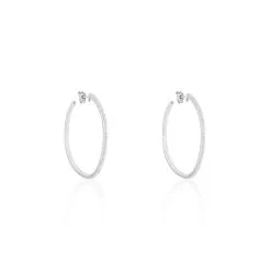 Histoire D'Or Créoles Argent Django Oxydes De Zirconium