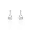 Histoire D'Or Boucles D'oreilles Pendantes Dyklan Argent Oxyde