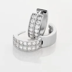 Histoire D'Or Créoles Bergimus Argent Oxyde -Boucles d'oreilles pendantes Soldes Boutique FAOFBZW1R4 view2