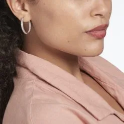 Histoire D'Or Créoles Albarinus Argent Oxyde -Boucles d'oreilles pendantes Soldes Boutique FAOFBZW1R8 model0