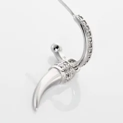 Histoire D'Or Créole Unitaire Argent Blanc Ancelin Oxydes De Zirconium -Boucles d'oreilles pendantes Soldes Boutique FAOFBZW1RL view2