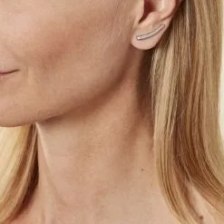 Histoire D'Or Bijoux D'oreilles Argent Blanc Solvic Oxydes De Zirconium -Boucles d'oreilles pendantes Soldes Boutique FAOFBZW1RX model0