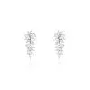 Histoire D'Or Boucles D'oreilles Pendantes Argent Blanc Viktorik Oxyde Zirconium