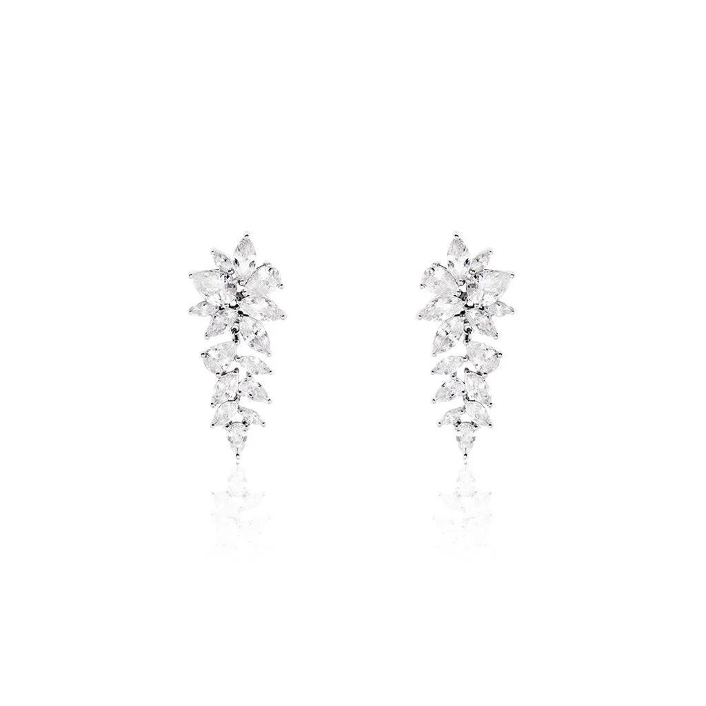 Histoire D'Or Boucles D'oreilles Pendantes Argent Blanc Viktorik Oxyde Zirconium 1 Histoire D'Or Boucles D'oreilles Pendantes Argent Blanc Viktorik Oxyde Zirconium