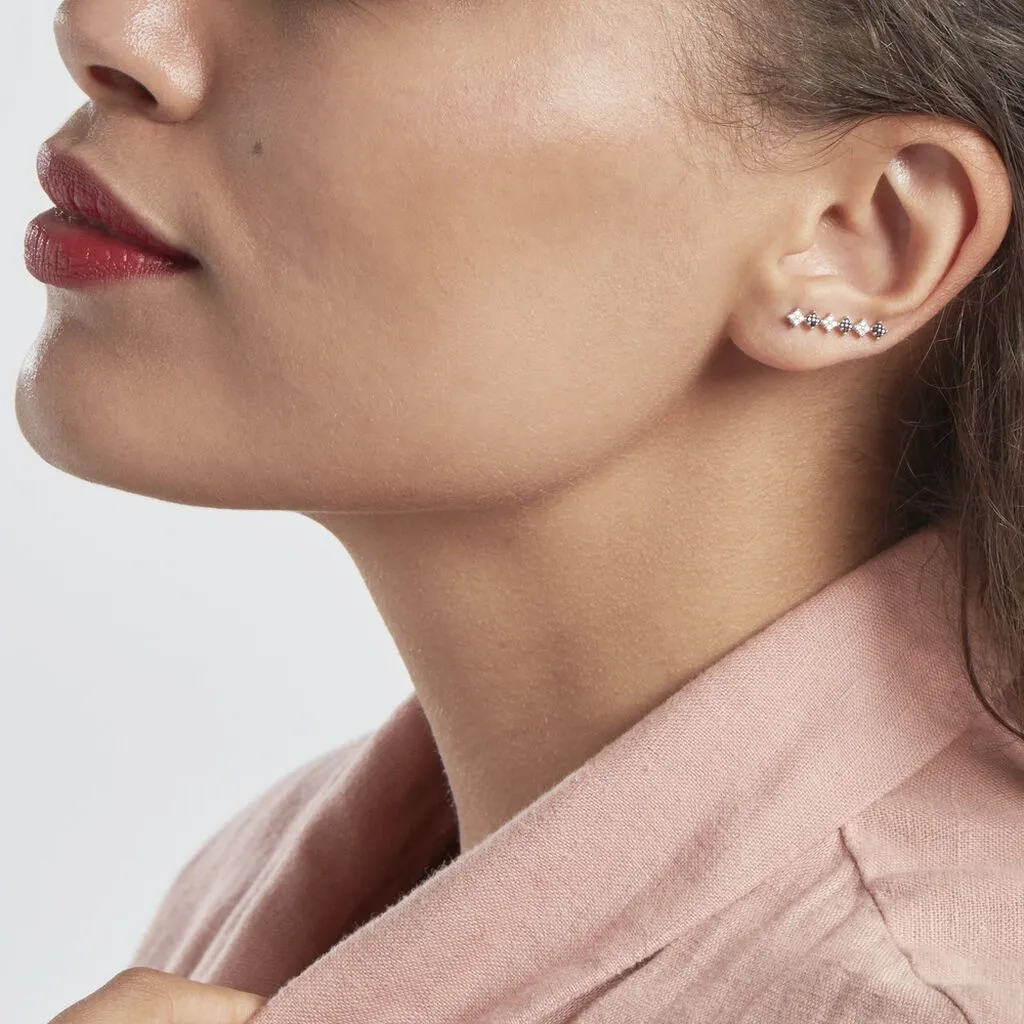 Histoire D'Or Bijoux D'oreilles Bredig Argent Oxyde De Zirconium 3 Histoire D'Or Bijoux D'oreilles Bredig Argent Oxyde De Zirconium – Image 3