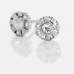 Histoire D'Or Boucles D'oreilles Puces Argent Blanc Gwenegan Oxydes De Zirconium 5 Histoire D'Or Boucles D'oreilles Puces Argent Blanc Gwenegan Oxydes De Zirconium -Boucles d'oreilles pendantes Soldes Boutique FAOFBZW1UL view2