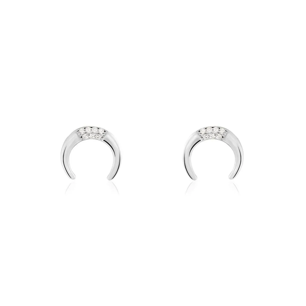 Histoire D'Or Boucles D'oreilles Puces Argent Blanc Athubodua Oxydes De Zirconium 1 Histoire D'Or Boucles D'oreilles Puces Argent Blanc Athubodua Oxydes De Zirconium