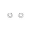 Histoire D'Or Boucles D'oreilles Puces Argent Blanc Eujen Oxydes De Zirconium