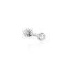 Histoire D'Or Boucles D'oreilles Puces Anani Argent Blanc Oxyde De Zirconium