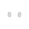 Histoire D'Or Boucles D'oreilles Puces Argent Blanc Caprina Oxydes De Zirconium