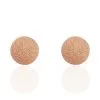 Histoire D'Or Boucles D'oreilles Puces Martina Argent Rose