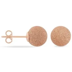 Histoire D'Or Boucles D'oreilles Puces Martina Argent Rose -Boucles d'oreilles pendantes Soldes Boutique FAOFRW0016 view1