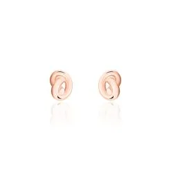Histoire D'Or Boucles D'oreilles Puces Ania Argent Rose