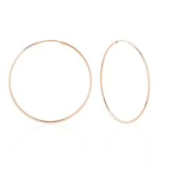 Histoire D'Or Créoles Argent Rose Olympia