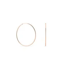 Histoire D'Or Créoles Argent Rose Olympia -Boucles d'oreilles pendantes Soldes Boutique FAOFRW0096 view2