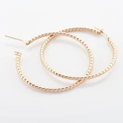 Histoire D'Or Créoles Adyson Effet Perle Argent Rose -Boucles d'oreilles pendantes Soldes Boutique FAOFRW0127 view2