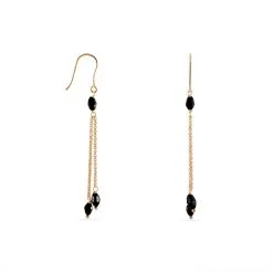 Histoire D'Or Boucles D'oreilles Pendantes Diamantine Argent Rose Pierre De Synthese -Boucles d'oreilles pendantes Soldes Boutique FAOFRXN001 view1