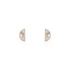 Histoire D'Or Boucles D'oreilles Puces Argent Rose Donella Oxyde De Zirconium