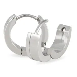 Histoire D'Or Créoles Casilda Acier Blanc -Boucles d'oreilles pendantes Soldes Boutique FIOFBW0045 view3